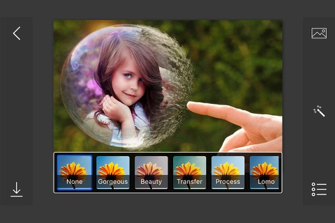 Bubble Photo Frames - make eligant and awesome photo using new photo frames screenshot 2