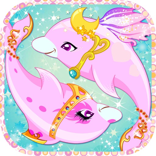 Beautiful Little Dolphin – Happy Paradise Salon Games for Girls and Kids icon