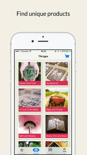 Thinges: Shop Artisanal, Handmade & Personalised Goods(圖2)-速報App