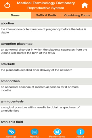 Reproductive Medical Terms screenshot 4