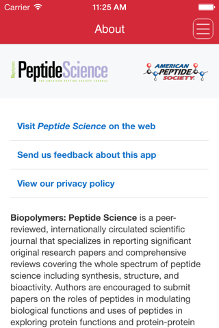 Peptide Science screenshot 2