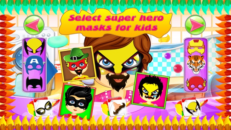 Baby Face Paint Wash – kids face painting & makeover salon game