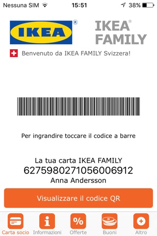 IKEA Family Schweiz screenshot 2