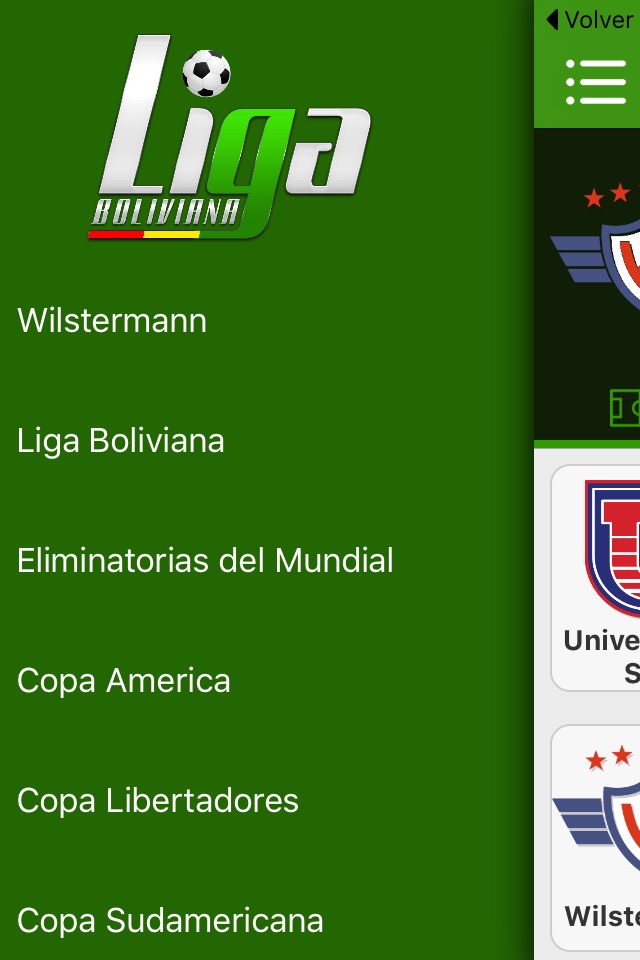 Liga Boliviana screenshot 2