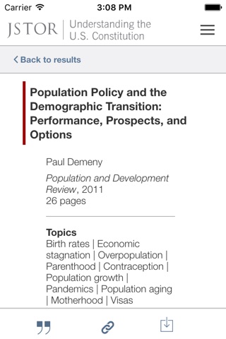 Understanding the U.S. Constitution from JSTOR Labs screenshot 3