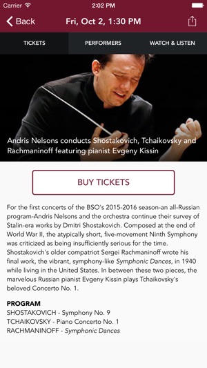 Boston Symphony Orchestra(圖2)-速報App