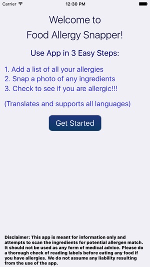 Food Allergy Snapper(圖1)-速報App