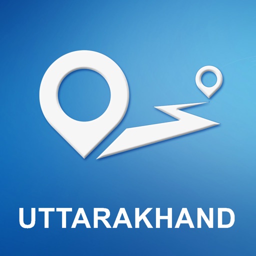 Uttarakhand, India Offline GPS Navigation & Maps icon