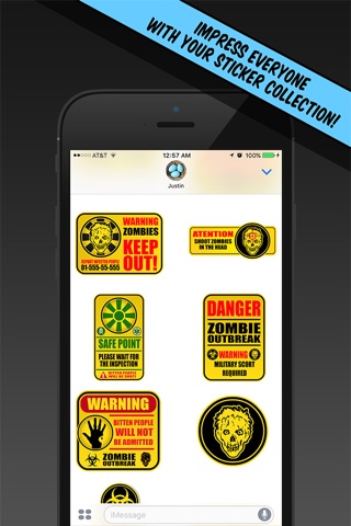 Zombie Stickers screenshot 3