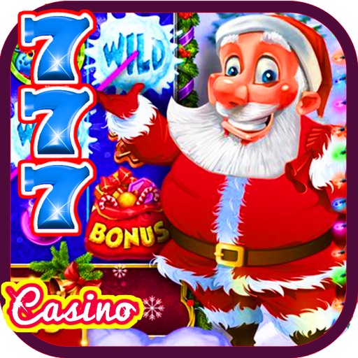 Big Golden Slots :Mega Slots Of Mery Christmas Machines HD!! icon