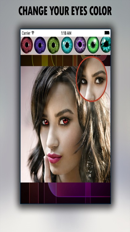 Eye Color Photo Editor - Colorful Pupil Effects and Eyes