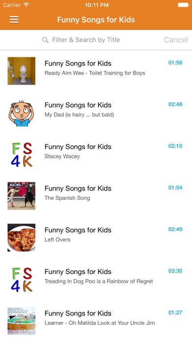 How to cancel & delete Kids Baby Songs Free - Pop & Classical Children Music Radio & Videos from iphone & ipad 4