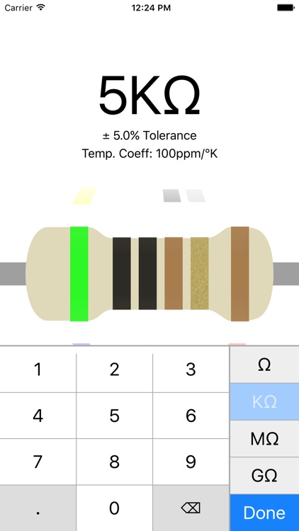 Resistor Band Reference screenshot-4