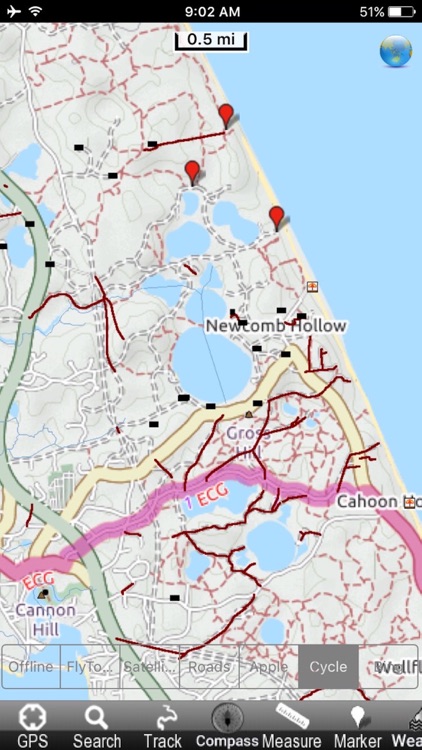 Cape Cod National Seashore - GPS Map Navigator