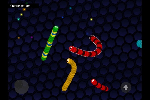 Endless Snake.io - Never Ending Slither Worm Eater Color Dot Game screenshot 2
