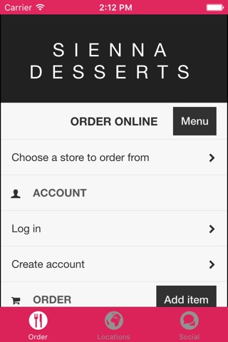 Sienna Desserts screenshot 2