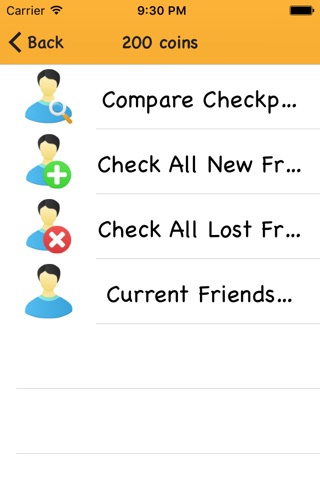Friends Tracker for Facebook - Check if someone unfriended or added you on Facebook screenshot 2
