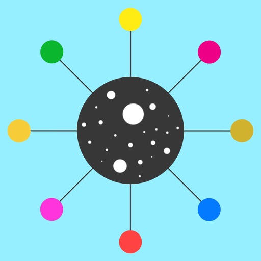 Sticky Circle Ball - Bounce Smashy Dotz on the Twisty Wheel iOS App