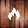 Fireplace App: relaxing aid for everyday activities with timer