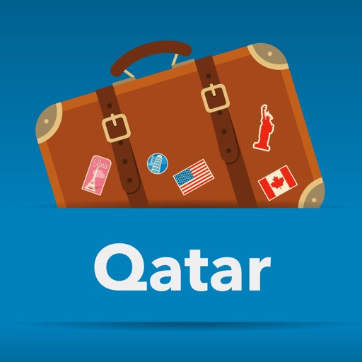 Qatar offline map and free travel guide icon