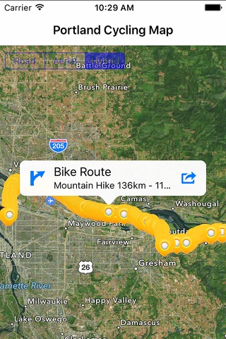 Portland Cycling Map screenshot 4