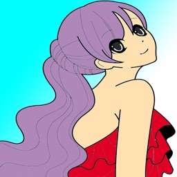 Kids Coloring Book - Cute cartoon Masaomi