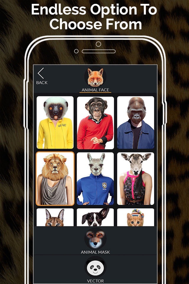 Animal Face Morph - Let Your Wild Side Out screenshot 2