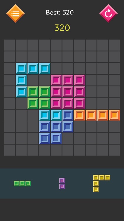 Color Switch Block Puzzle: 1010 block grid fit - color change with triangle bar and cube puzzle screenshot-3