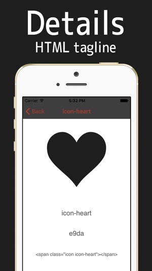 IcoMoon Cheatsheet - Icon Font with tagline(圖5)-速報App