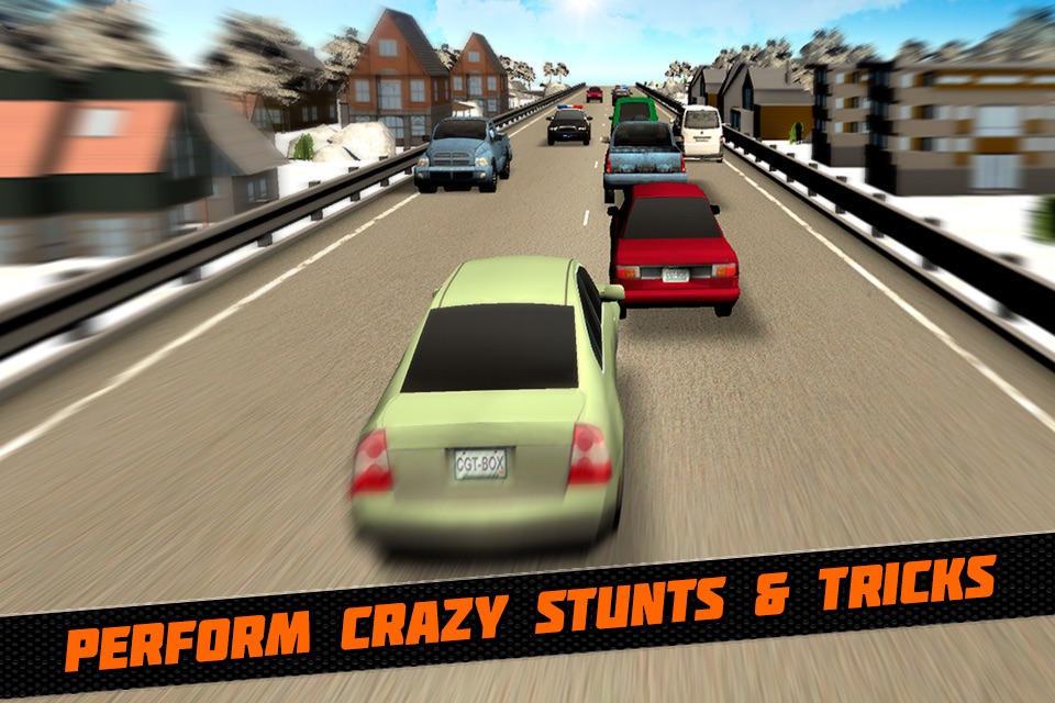Speed Car & Motorbike Traffic Rider 3D screenshot 2