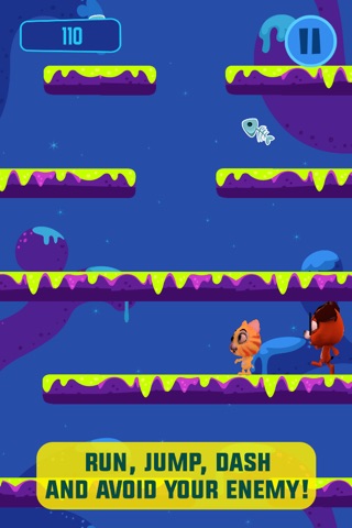Tiny Cat Jumping Game – Dog Escape Platform Jump - Fun Maze Running screenshot 2