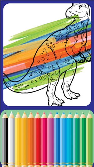 Dinosaurs Village coloring page for boys