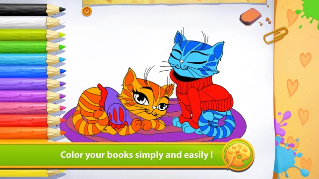 Kitties - Living Coloring Free(圖2)-速報App