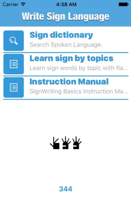 Game screenshot Write Sign Language Dictionary - Offline AmericanSign Language mod apk