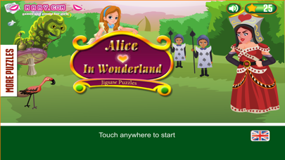 How to cancel & delete Alice in Wonderland Puzzles from iphone & ipad 1