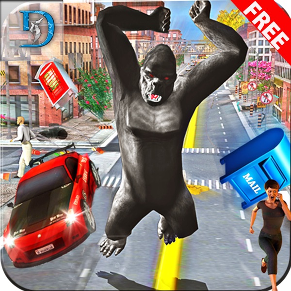 GIANT GORILLA CITY ATTACK GIANT GORILLA CITY ATTACK