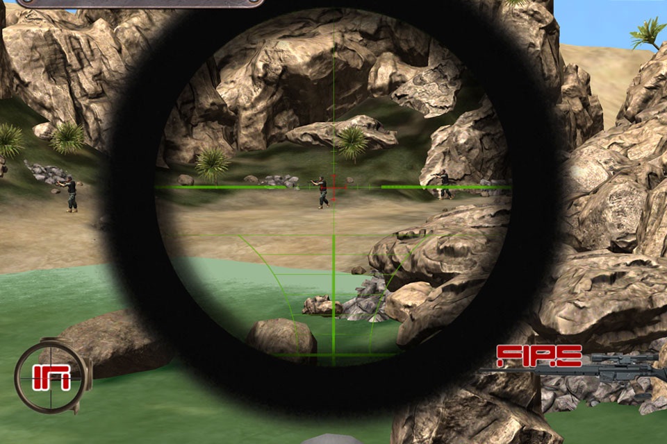 Desert Island Sniper Battlefield Free screenshot 4