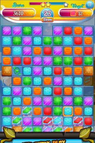 Lovely Couple Sweet Candy Puzzle Match 3 Game screenshot 2