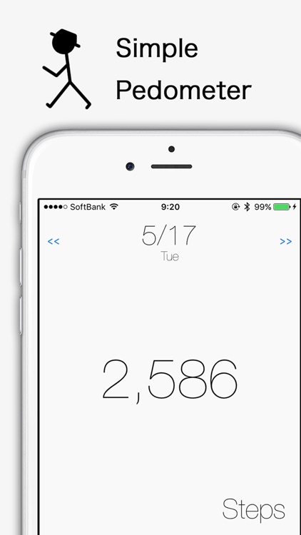 Pedometer for M7/M8/M9 - Steps with Widget