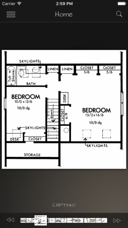 Cabin House Plans Details screenshot-4