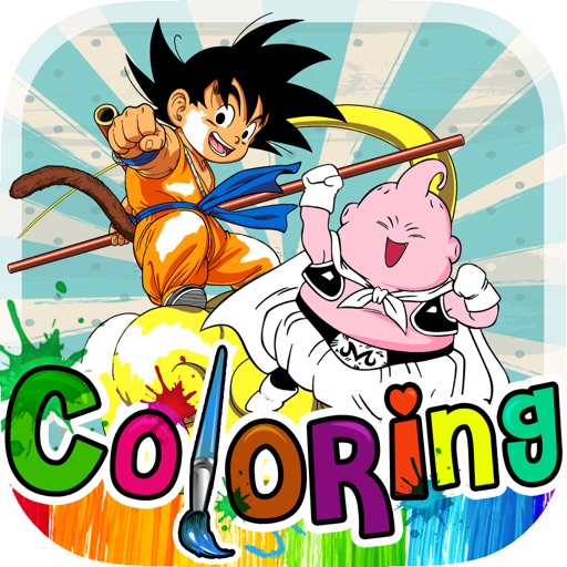 Coloring Anime & Manga Book Painting Dragon Ball Photo Free DBZ Edition icon