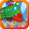 Super Train Coloring Books Free