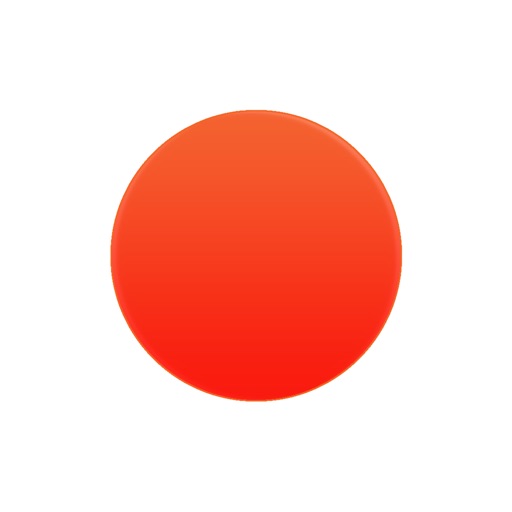 Circle Red Dot iOS App