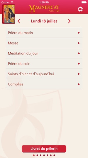 Carnet du pèlerin JMJ 2016(圖1)-速報App