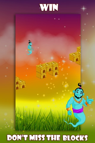 Bally Genie´s Jumping Gem-Help the Magic Genie & Keep His Gems Safe from Falling into the Nile! screenshot 2