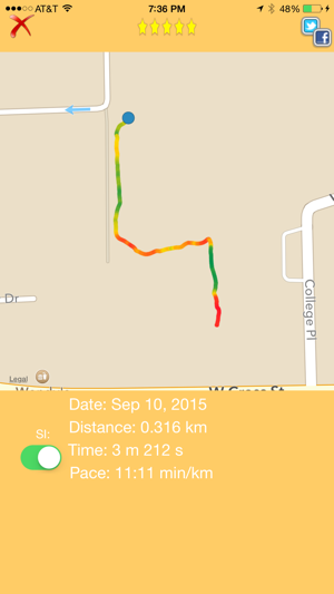 Pedometer - Walk, Map, and Share Your Steps(圖3)-速報App