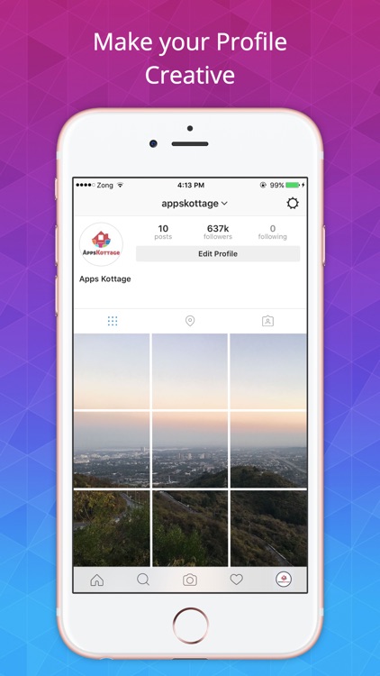 LayOut For Instagram - Easily Make Insta Profile Beautiful screenshot-3