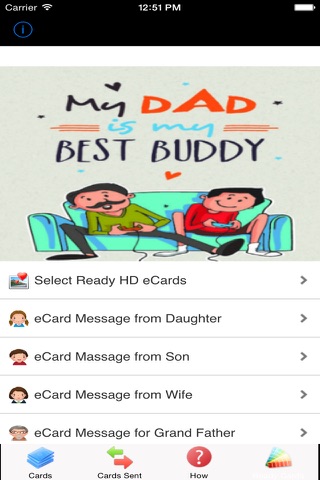 Father’s Day Greeting HD eCards Best Package screenshot 2