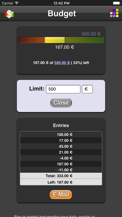 Budget App