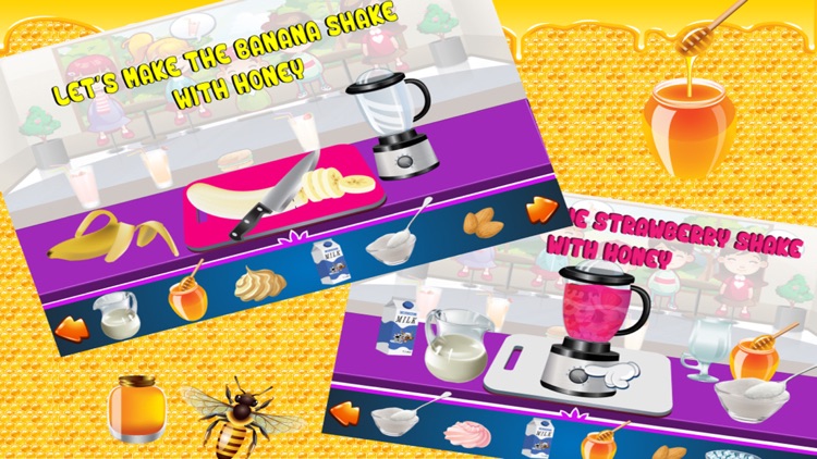 Honey Sweet Shop & Factory - Make frozen Ice Cream, milkshake & shortcake with cooking chef